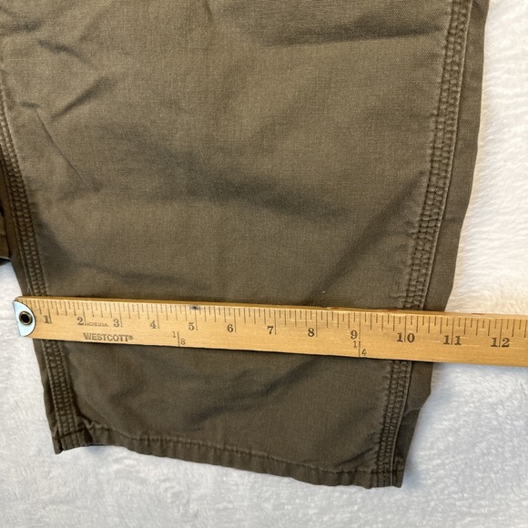 Carhartt Men's Carpenter Canvas Pants Brown 44 x 30 Has Some Stains See Pic - Picture 12 of 12